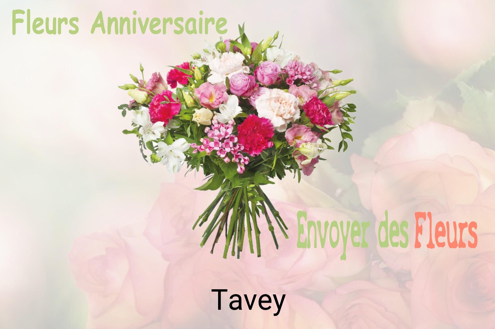 Bouquet de fleurs d’anniversaire livré à Tavey