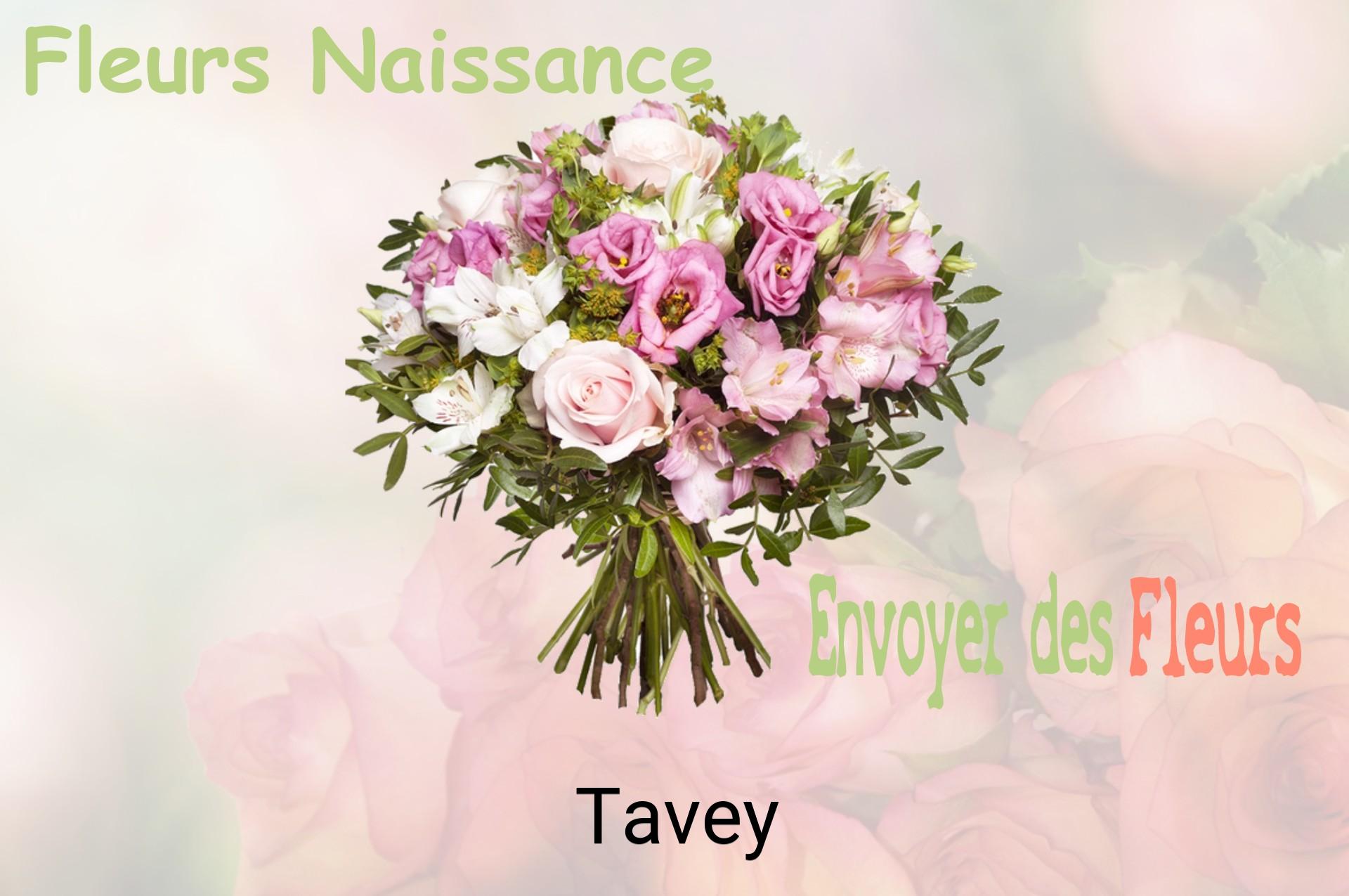 Bouquet de fleurs de naissance livré à Tavey